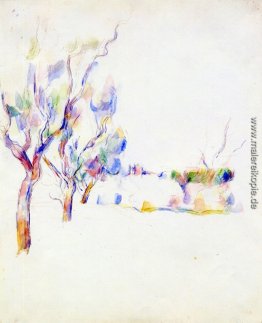 Mandelbäume in der Provence