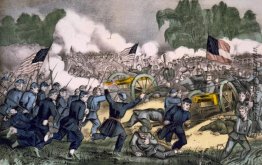 Die Schlacht von Gettysburg, Pa. 3. Juli. 1863