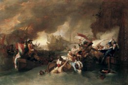 Die Schlacht von La Hogue, Zerstörung des Französisch-Flotte, 22