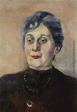 Portrait der Dichterin Anna Achmatowa