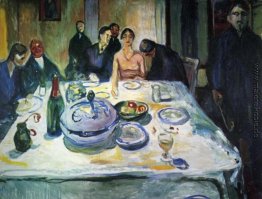 Die Hochzeit des Böhmer, ganz links sitzend Munch