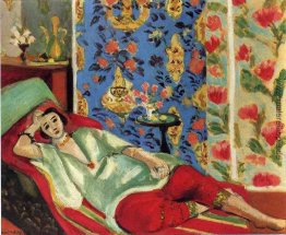 Odalisque in roten Hosen