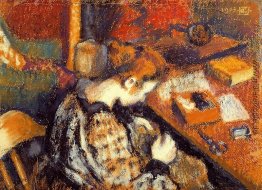 Junge Frau Sewing