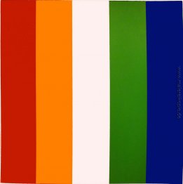 Rot Orange Weiß Grün Blau Rot Orange Weiß Grün Blau