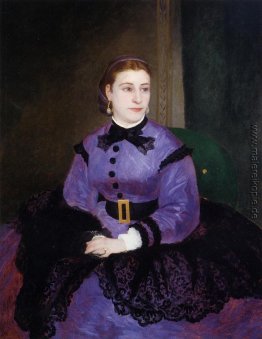Porträt von Mademoiselle Sicotg