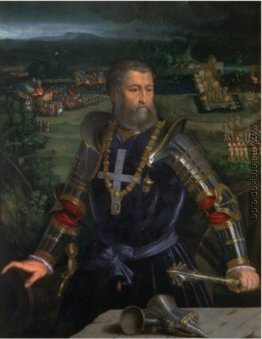 Porträt von Alfonso I. d'Este