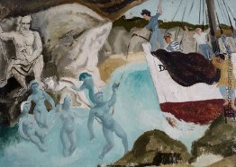 Odysseus und die Sirenen (auch bekannt als Meerjungfrauen)