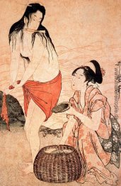 Mädchen Perlentaucher Mädchen Perlentaucher