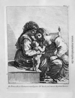 St. Anne, die Jungfrau und Kind Jesus