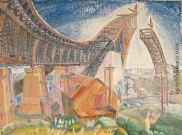 Die Brücke in Kurve