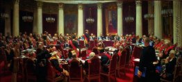 Feierliche Sitzung des Staatsrates am 7. Mai 1901