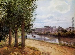 Pontoise Ufer der Oise