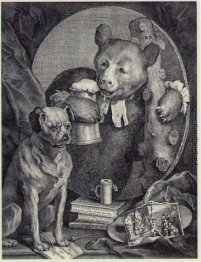 Der Bruiser Charles Churchill, sobald das ehrwürdige, im Wesen e