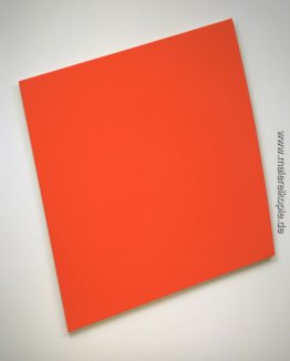 Rot-Orange-Panel mit Curve