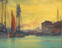 Sonnenuntergang über Chioggia