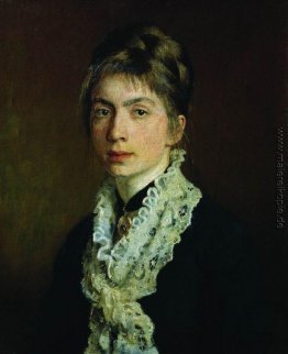 Porträt von M. P. Shevtsova, die Ehefrau von A. Shevtsov