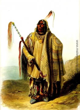 Pehriska Ruhpa Minatarre oder Big Bellied Indian