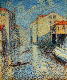 Einem venezianischen Kanal Einem venezianischen Kanal