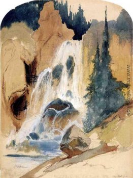 Crystal Falls (Aquarell)