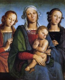 Madonna und Kind mit St. Katharina und St. Rosa Madonna und Kind mit St. Katharina und St. Rosa