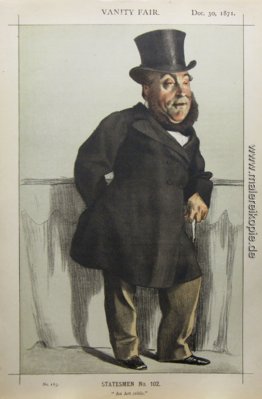 Karikatur von William Henry Gregory