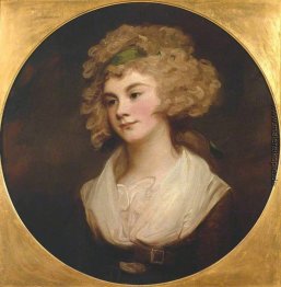 Eine Dame in einem braunen Kleid. 'Die Pfarrerstochter' Eine Dame in einem braunen Kleid. 'Die Pfarrerstochter'