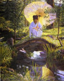 In einem japanischen Garten In einem japanischen Garten