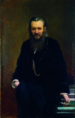 Porträt von einem Verleger und Schriftsteller Alexei Sergejewits