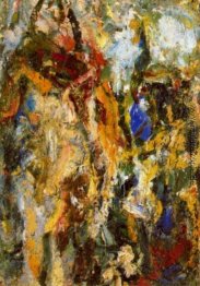 Landschaft mit einem blauen Fleck Landschaft mit einem blauen Fleck