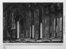Innenansicht der Vorhalle des Pantheons
