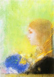 Profil eines jungen Mädchens