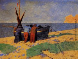 Das vierzehnte von Juli in Etretat