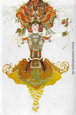 Der Feuervogel, Kostüm für Tamara Karsavina