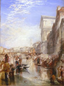 Das Grand Canal Scene, eine Straße in Venedig