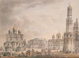 Cathedral Square auf den Moskauer Kreml