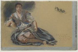 Studie für die Malerei Frauen von Algier