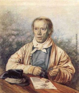 Porträt von A. I. Fedotov, der Vater des Künstlers