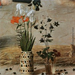 Blume (Detail aus der Mitteltafel des Portinari-Altar)