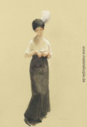 Jeune Femme Au Chapeau ein Plume Jeune Femme Au Chapeau ein Plume