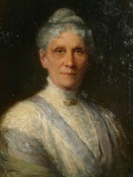 Porträt von Anna H. Leonowens (Detail)