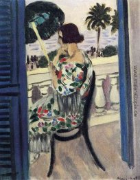 Frau mit Sonnenschirm Frau mit Sonnenschirm