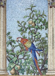 Mosaic - Speisesaal Zimmer des Sainte-Barbe-Bibliothek, Paris