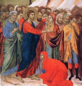 Auferweckung des Lazarus (Fragment)
