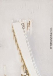 Lavender Bay Pier im Regen Lavender Bay Pier im Regen