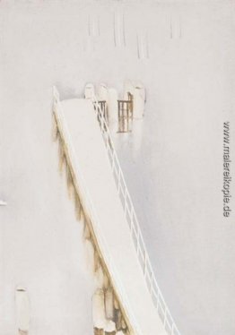 Lavender Bay Pier im Regen