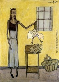 Femme au poulet Femme au poulet