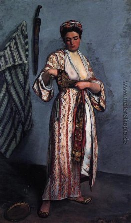 Frau im maurischen Kostüm