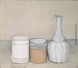 Stillleben mit Flasche