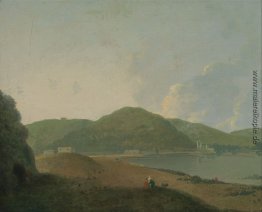 Lago d'Agnano mit der Grotta del Cane