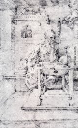St Jerome in seiner Studie (Ohne Cardinal`s Robes)